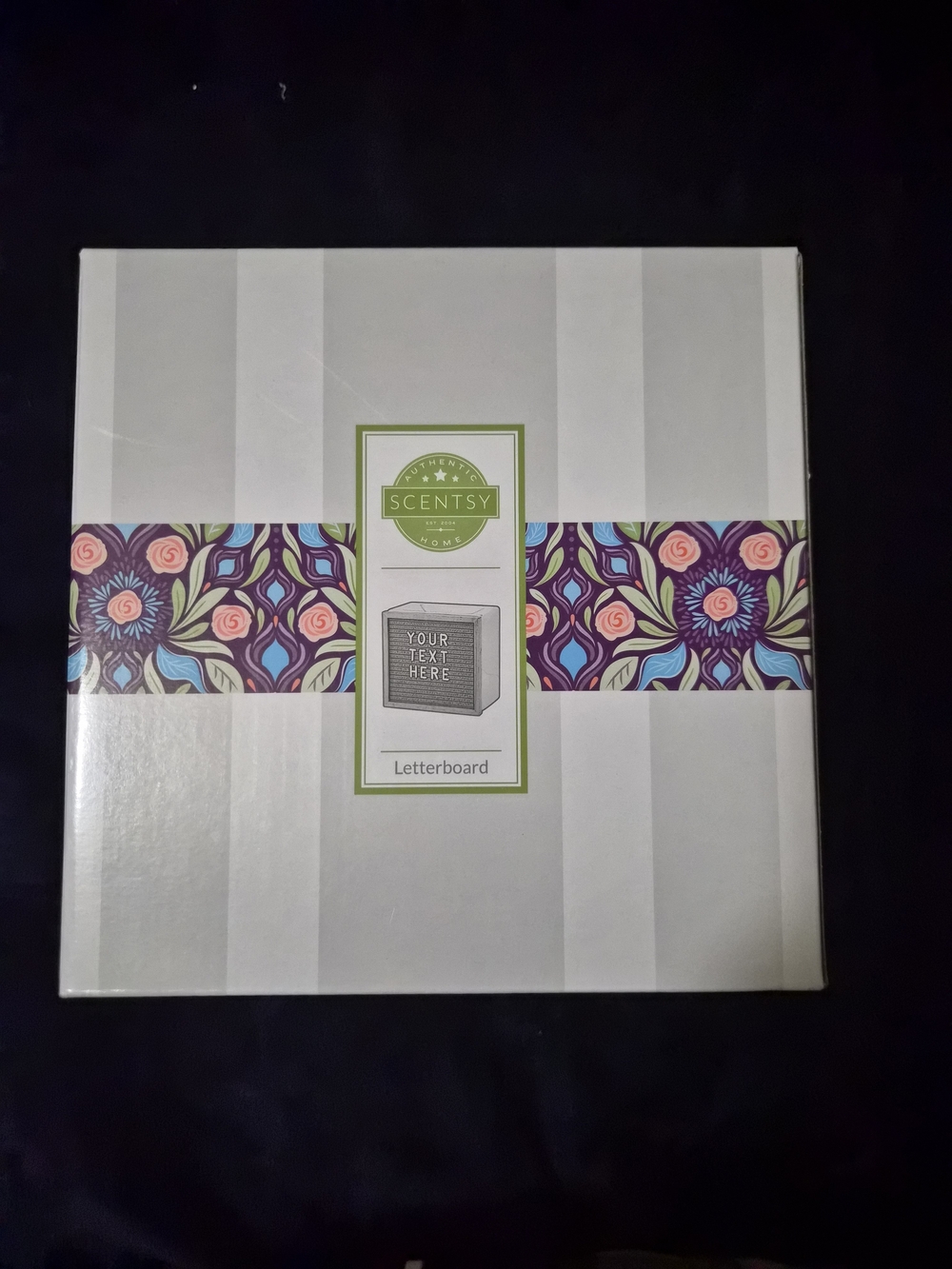 Scentsy Floral Letterboard